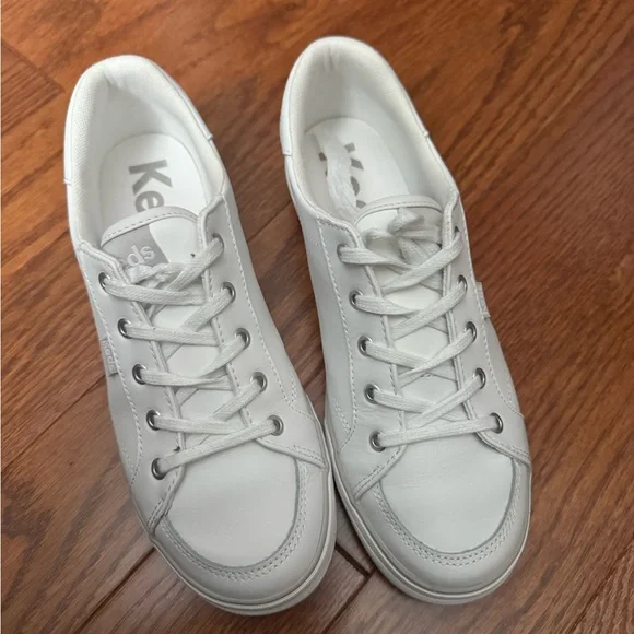 Keds Women's White Sneakers - Picture 2 of 3